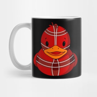 Tartan Rubber Duck Mug